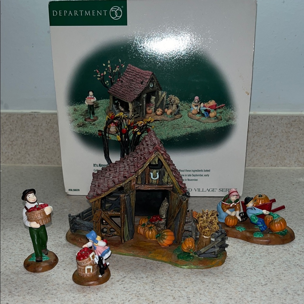 Department 56 “It’s Almost Thanksgiving” Set (4 PCs)